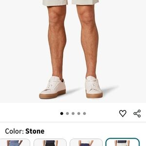 Amazon Men's Flat Front Shorts - Stone